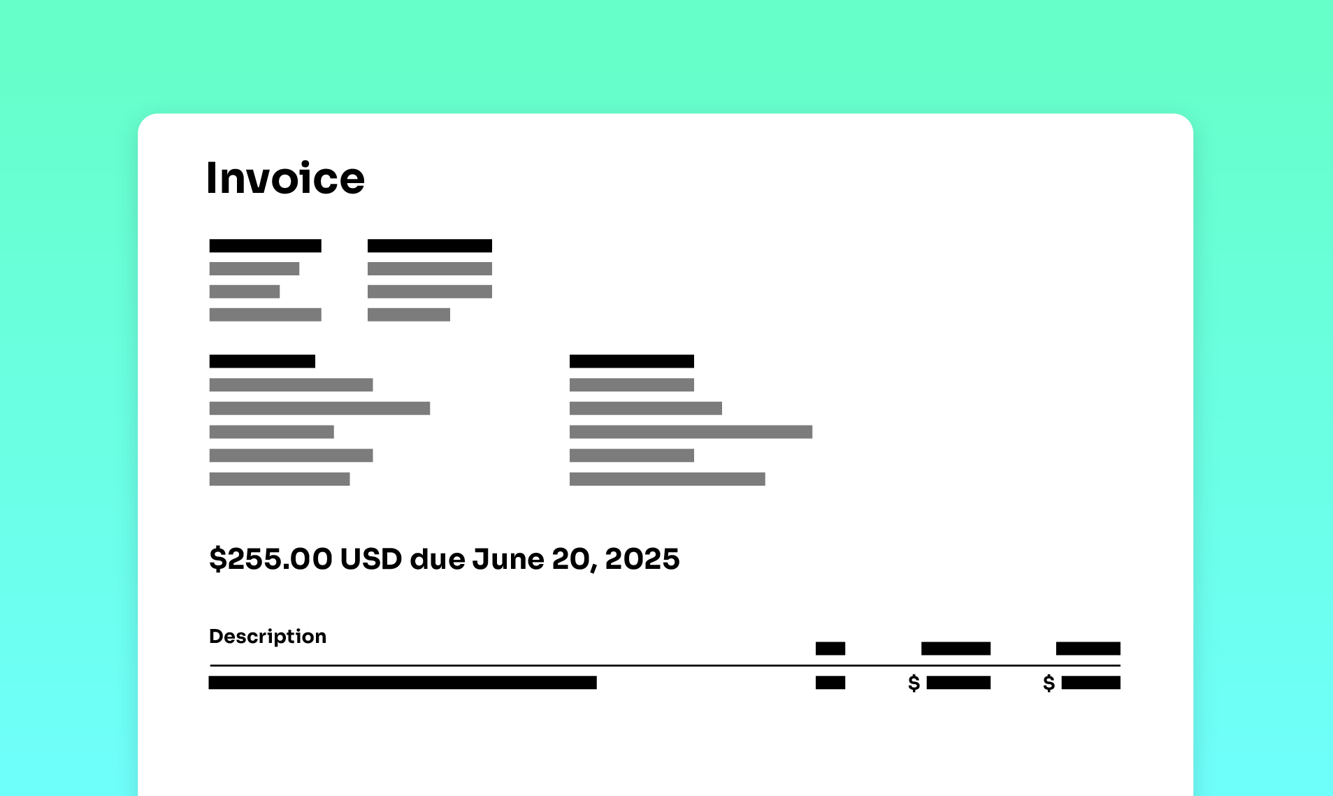 Sample CUR screenshot